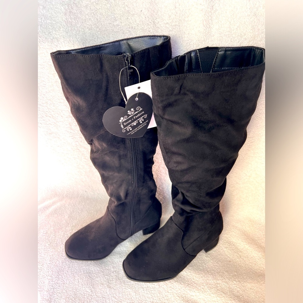 Women’s Black Suede Boots
